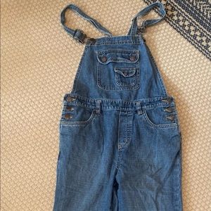Girl’s Old Navy Blue Jeans Overalls Size 12